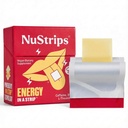NuStripsTM Fast-Dis, Enerji Kanallarını 50 mg Caffeine, L-Theanine & Vitamin B12 – Instant Energy & Focus Without Jitters or Crash – Works Faster Than Coffee – Soothing Cinnamon (30 Pack)