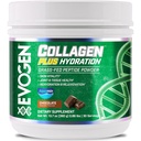 Evogen Collagen Plus Hydration - Grass-Fed Collagen for Women & Men | Collagen, Toz | Collagen Toz Destekleme Skin Vitality, Hydration, Ortak & Tound Health | Chocolate | 30 Hizmet