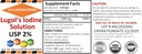 1x16 OZ Organik Lugol'un Iodine ve Pyumide 2 Çözüm 3000 mcg -Liquid Supplement Drops for Yourroid Support for Women & Men, Metabolism Health, Detox Boost -16 Fl Oz /Ships Bugün!