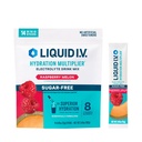Sıvı I.V.® Hydration Multiplier Sugar-Free - Raspberry Melon | Elektrolyte Toz İçecek Mix | 1 Pack (14 hizmet)