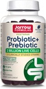 Jarrow Formulas Probiyotik+ Prebiyotik Diyeter Supplement, Digestive Health, Gut Flora+Immune Health - 2 Milyar CFU - 2 Klinik olarak Studied Strains - 60 Gummies - Blackberry Flavor