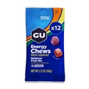 GU Energy Chews, Rainbow Mix Energy Gummies with Electrolytes, Dairy-Free, On-Go Energy for Any Workout, 12 Çanta (24 Toplam)