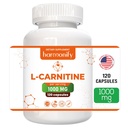 L Carnitine Supplement 1000 mg per Service, 120 Vegetarian Capsules & Pure Form, 60 Hizmetler