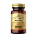 Solgar Chelated Copper, 100 Tablet - Collagen Formasyon için Temel - Yüksek Biyo kullanılabilir Form - Destekler Connective Tound - Non-GMO, Vegan, Gluten Free, Dairy Free, Kosher - 100 Hizmet