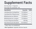 Genric Pre & Probiyotiks Supplement | Gut Health Supplement 06 Sağlıklı Bakteriler | Destekler Urinary Tract | Yardımlar Bowel Hareketler | (60 Capsules)