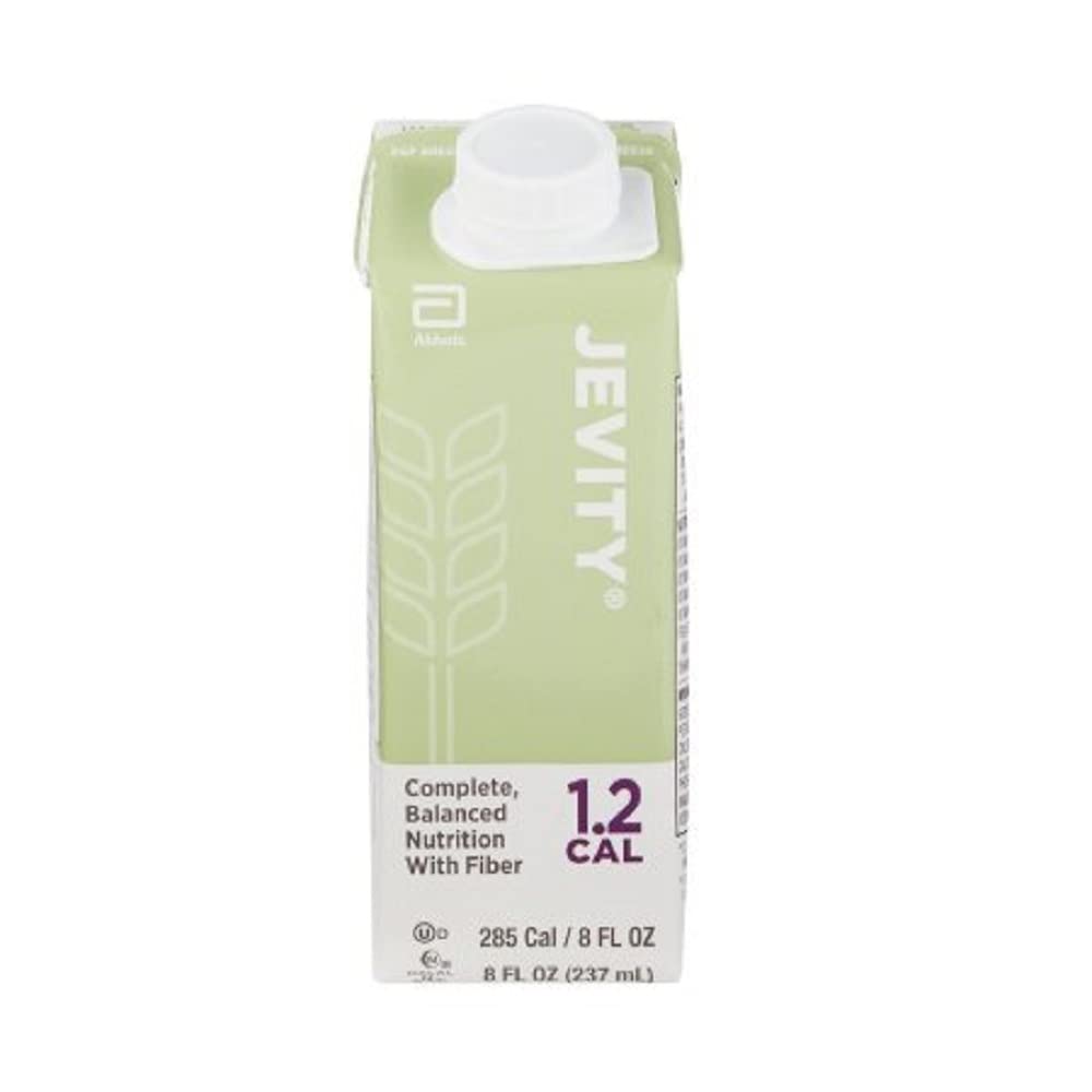 Jevity 1.2 Cal Nutritional Supplement Unflavored (Jevity 1.2 Cal - 8 oz Mirrors) 1/Case of 24 Mirrors, 8 Fl Oz (24 paketi)