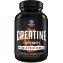 Natures Craft High Strength Tri Phase Kretine Tabletleri Kadınlar ve Erkekler için - Formula Coolt Kreta Monohidrat, 300 mg HCL & Pyruvate Supplement - Kas Mass Win & Recovery Supplement - 120 Tabletler