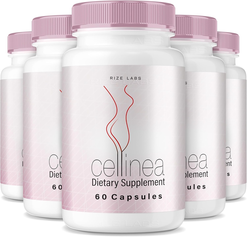 Laboratuarları (5 Pack) Hücreleri - Hücre Pilinea Pills, Hücreleri Sağlıklı Bakmak için Hücreleri, Hücreleri Skin Hydration, Cellinea All-Doğal Diyet Supplement,Cellinea Yorumları (300 Capsules)