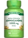 Nature's Truth Ashwagandha Capsules | 3000 mg | 90 Kont | Ekstra Kuvvet | Black Pepper | Non-GMO & Gluten Free Supplement Supplement