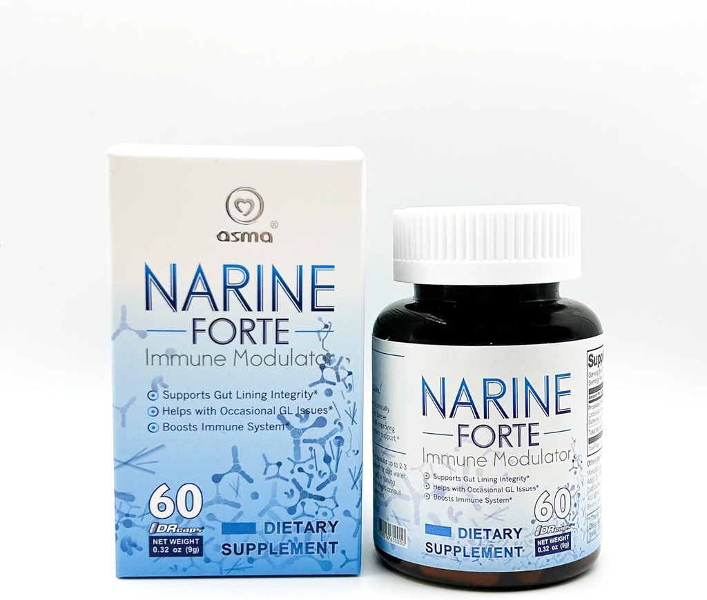 Asma Narine Forte Colon Health Probiyotik Supplement 60 Veg Capsules