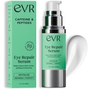 Caffeine Eye Cream for Dark Circles Puffiness and Wrinkles - Fragrance Free - Anti-aging Eye Care for Sensitive Skin - Made in the USA for Men and Women - 1 Oz