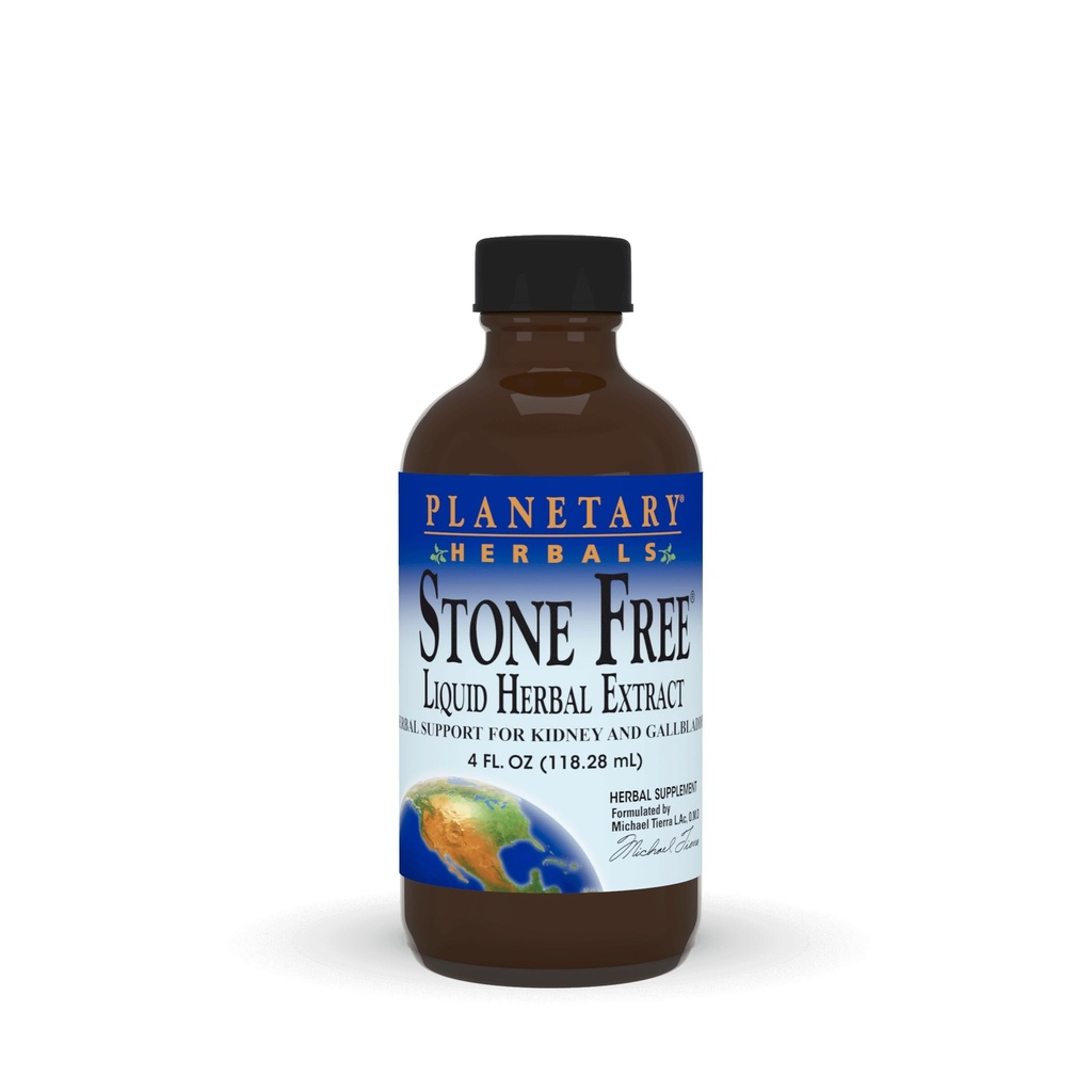 Gezegensel Herbals: Stone Free 4 oz. Sıvı