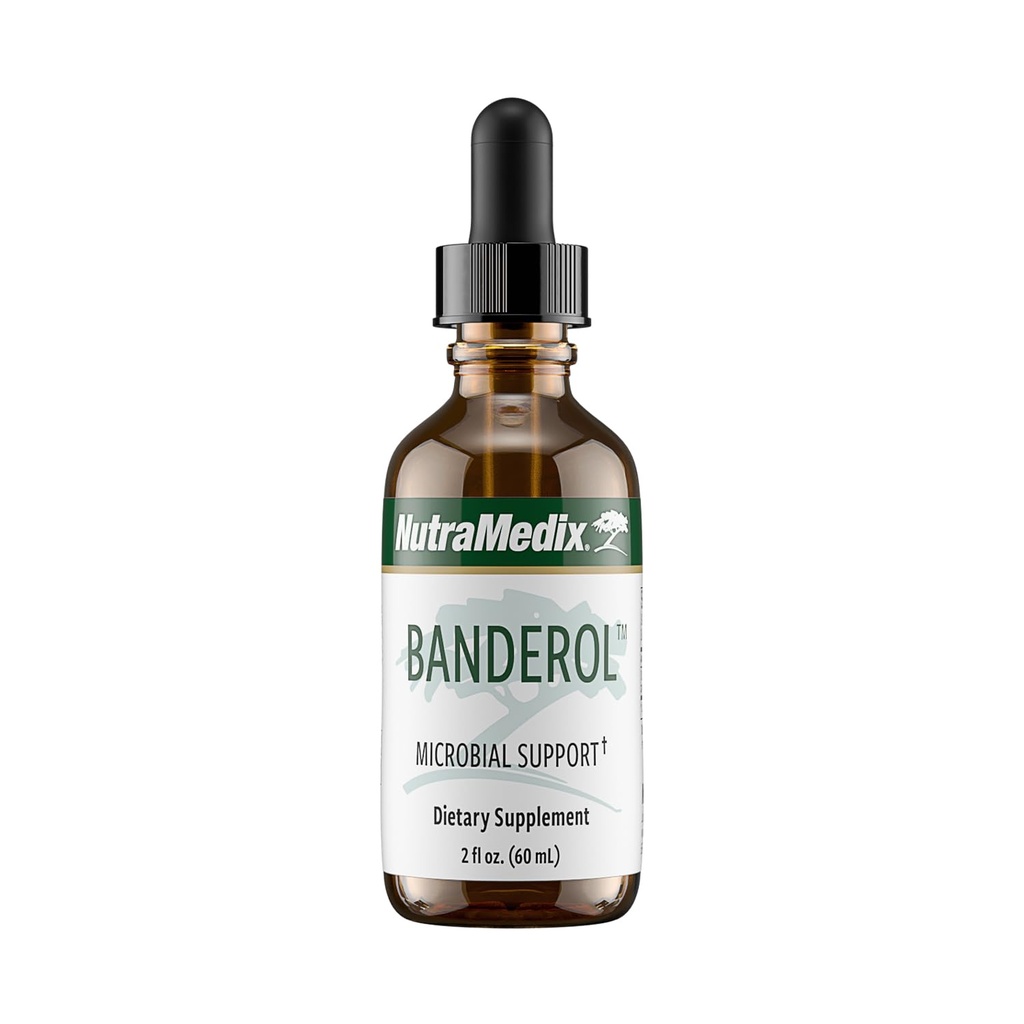 NutraMedix Daily Immune Support Supplement - Banderol Herbal Supplements for Immune System Support - Vegan Tincture - Bio available Otoba Bark Ekstras (2 oz/60 ml)