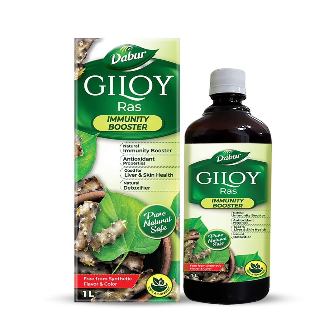 Dabur Giloy Juice Immunity Branson Antioksitlerin Doğal Kaynağı ile - 1 L