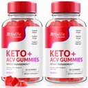 NutraRize (Brook of 2 ActivLife Keto + ACV Gummies for Advanced Kilo Kaybı, Gelişmiş Formula, Yorumlar (120 Gummies)