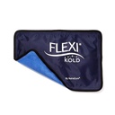 FlexiKold Reusable Gel Buz Paketi ile Raflar - Injuries için Cold Compress Pack - Ekstra, Omuzlar, Ayaklar, Dizler, Scia, Kas Ağrısı - Yarı Boyut