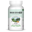 Maxi-Sağlık Vitamini D3 1000 IU - Sağlıklı Kas Fonksiyonu, Bone Health ve Immune Support - 360 Tablet - Yetişkinler için En İyi Kosher Supplement