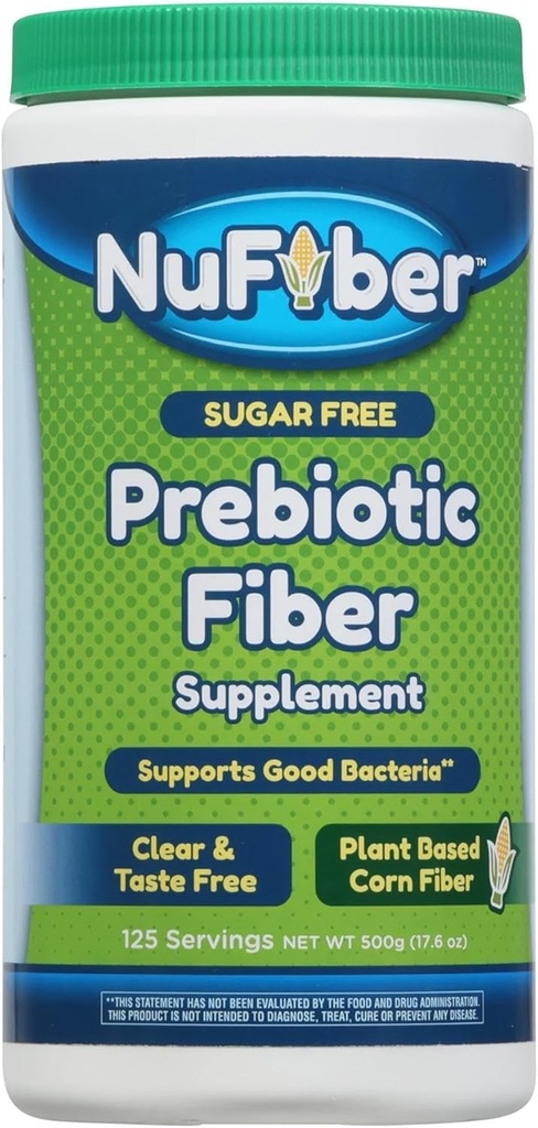 Fiber Supplement, Daily Prebiyotik Fiber, 125 Hizmet, Clear, Grit & Taste Free, No Gluten & Sugar, Plantive & Gut Health
