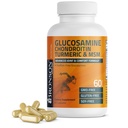 Bronson Glucosamine Chondroitin Turmeric & MSM Gelişmiş Ortak & Kartilage Formula, Sağlıklı Ortaklar, Hareketlilik ve Cartilage - Non-GMO, 60 Capsules