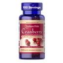Puritan's Pride Premium Cranberry Fruit Inter 252 mg (12,600 mg Eşdeğer) C ve E, Diyetsel Supplement for Immune System Support, 100 Hızlı Yayın Softgels