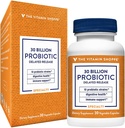 The Shoppe Probiyotik Gecikmiş 30 Milyar - 10 Probiyotik Strains to Support Digestive, Immune & Vaginal Health or Yeast Imbalance - Raf Stable (30 Veggie Caps)