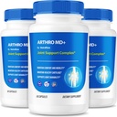 (3 Pack) Arthro MD+ Capsules, Resmi Arthro MD Ortak Destek, Tüm Doğal Formula Flexability ve Mobility, Sağlıklı Ortaklar için Premium Pills, Arthro M D Review (180 Capsules)