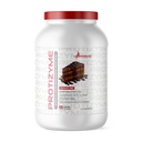 Metabolik Beslenme | Protizyme | 100% Whey Protein Toz | Yüksek Protein, Low Carb, Low Fat with Digestive Enzymes, 24 Temel Vitaminler ve Mineraller | Chocolate Cake, 2 Pound
