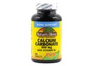 Nature's Alexander Carbonate 600 mg with D3 400 IU 100 Tablets, (Pack of 1), 079854016819