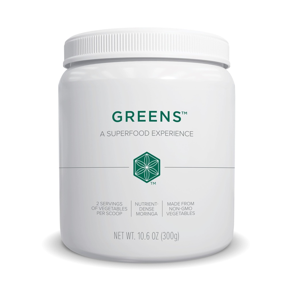 Isagenix Moringa Greens - Green Drink Powder with Antioxidants & Superfoods - Nutritional Supplement - Made with Non-GMO, Whole-Food Vegetables - 10.6 oz (30 Servings)