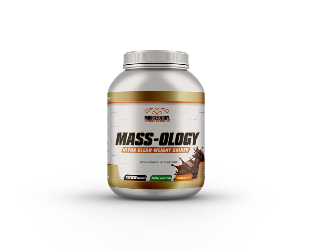 MUSCLEOLOGY Kilo Kazanıcı | Whey Protein Toz | Erkekler ve Kadınlar için Kas Builder | Çikolata, 6 lbs