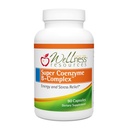 Wellness Kaynakları Super Coenzyme B Kompleksi - 90 Capsules - Vitamin B12, Saç Büyümesi için B Kompleks, Adrenal Destek & Stres Yardımı - Meden B12, Folate, Biotin, Riboflavin, Thiamine