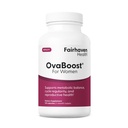 Fairhaven Health Ovaboost Ferttitude Supplements for Women | Conception for Her Support Ovulation & Egg Quality with Myo-Inositol & Folate | Prenatal Vitamin Natural Ferttitude Support | 120 Capsules