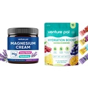 Girişim Pal Moisturizing Magnezyum Lotion & Sugar Free Electrolyte Toz Paketleri (16 Sticks)