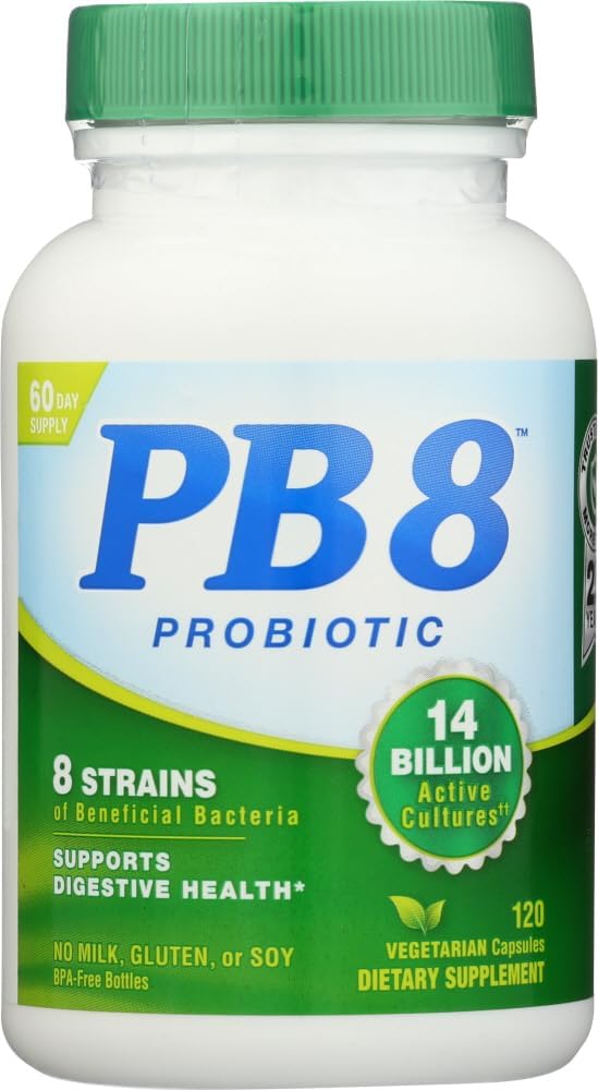 Şimdi Pb 8 Pro-biyotik Asitofilus Tabletleri, Vegetarian, 120-say Şişe