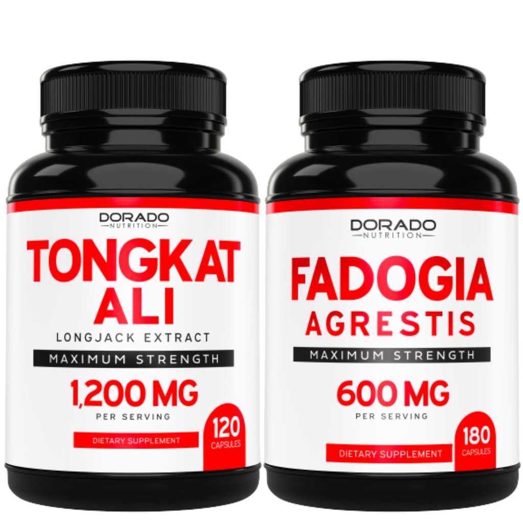 DORADO NUTRITION Tongkat Ali Ekstraksiyon (Uzunjack) Eurycoma Longifolia ve Fadogia Agrestis 600 mg Ekstraksiyon