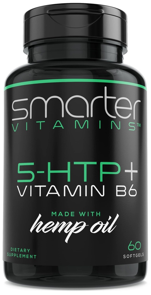 200 mg 5-HTP + B6, Genişletilmiş Zaman Bülteni, 60 yumuşakgels, 30 Hizmet