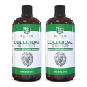 **Enhanced Colloidal Silver Liquid – Ultimate Immune Support Supplement | Immunity Boost & Immune Booster for Adults | Silver Water Solution for Immune Defense | 30 PPM Structured Silver | 2 Pack**