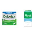 Dulcolax Fast Relief Medicated Laxative Suppositories Fast Relief, Rectal Use Only, Bisacodyl, 10 mg & Filo Laxative Saline Enema for Adult Constipation, 4.5 fl oz, 4 Şişes