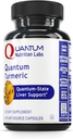 Kuantum Beslenme Laboratuvarları Turmeric - Turmeric Capsules, Turmeric Curcumin Supplement, Liver Support, 500 mg of Curcuma Per Capsule - 60 Vegetarian Capsules