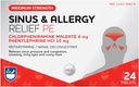 Rite Aid Sinus & Alerjiler PE Tabletleri, En Güçlü 24 Kont | Antihistamin ve Nasal Decongestant | 4 Saat Alerji ilaçları | Alerji ve Congestion Relief