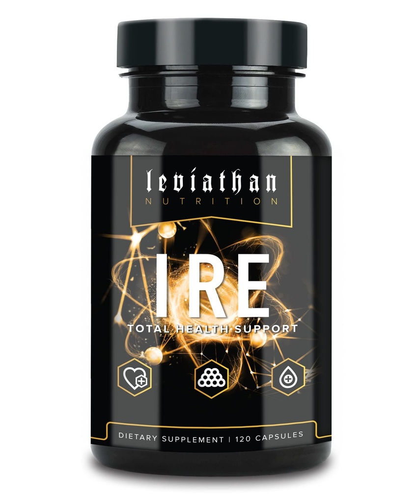 Leviathan IRE Tamam Health Support - Genel Sağlık ve AntiOxidant Support with Longvida® Optimized Turmeric Curcumin, Grape Tohum, Berberine, Arjuna ve Resveratrol