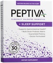 Peptiva 26 Milyar CFU Probiyotik ve Uyku Desteği - Klinik olarak Multi-Strain Probiyotik - Lactobacillus ve Bifidobacterium, Melatonin - 30