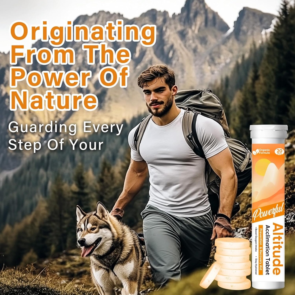 TOMENGBEIAABBCC Altitude Hastalık Önleme Tabletleri, Hızlı Yüksek Altitude ,ickness Tedavisi, Etkili Altitude Formula Acclimation to Ski, Hike and Mountain