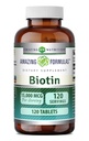 Amazing Formulas Biotin Supplement | 15000 Mcg Per | 120 Tablet | Non-GMO | Gluten Free | Made in USA
