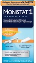 Monistat 1 Gün Kadın Için Enfeksiyon Tedavisi, 1 Miconazole Ovule Set & Dış Monistat Anti-Itch Cream Sche