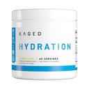 Kaged Hydration Electrolytes Toz | Lemon Lime | Hydra-Charge Sports Drink Mix | Pre, Post, Intra Workout | Low Carb, Vegan, Gluten Free | Supplements for Men & Women | 60 Hizmetler