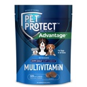 Pet Dog Multivitamin'u koruyor, Vet-Formated DVM Daily Soft Chews, Supports Ongoing Health & Wellness, Chicken-Flavor (120 Count)