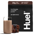 Huel Vegan Protein Toz | Chocolate Fudge Brownie | Tamam Beslenme | 20g Protein Toz | 100% Plant-Based | 27 Vitamins & Minerals, Gluten Free, Non-GMO, Lactose Free | 26 Hizmet