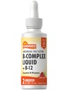 Sundance Sublingual B Kompleksi | 2 Akışkanlar | B-12 | Berry Flavor | Vegetarian, Non-GMO ve Gluten Free Supplement