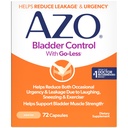 Go-Less Daily Supplement ile AZO Bladder Kontrol | Yardımlar Occasional Urgency, gülmekten dolayı sızıntı, sneezing ve egzersiz††† | 72 Capsules
